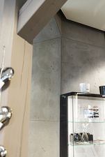 Wand in Betonoptik Verkaufsraum Kunststück Wand in Betonoptik Verkaufsraum Kunststück